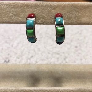 Multi stone Earrings